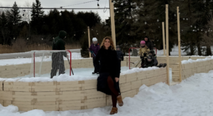 From Garden Oasis to Ice Rink Wonderland How Sasha Harrison Transformed Her Backyard with EZblocks